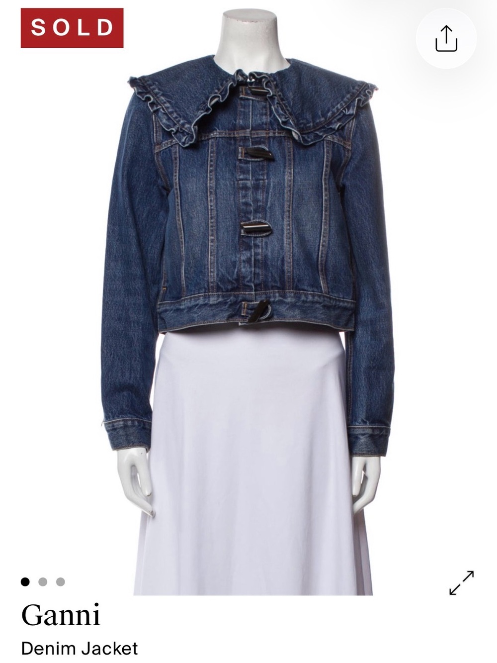 Ganni Denim Jacket